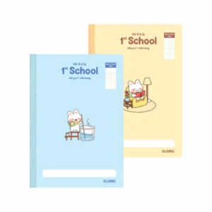 Vở 4 ô ly may dán gáy 1st School B5 KLONG MS 062 – ảnh bìa