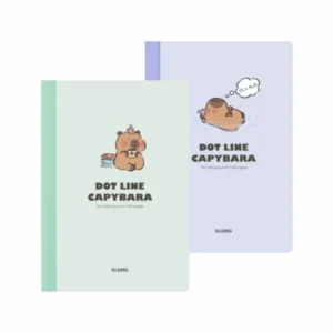 Vở kẻ ngang chấm Capybara B5 200 trang KLONG MS 830 – ảnh bìa