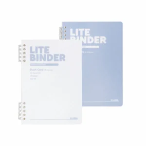 Sổ Lite Binder Dash Caro bìa PP còng nhựa 2 đầu A5 120 trang 100/76; MS: 804 – ảnh sản phẩm