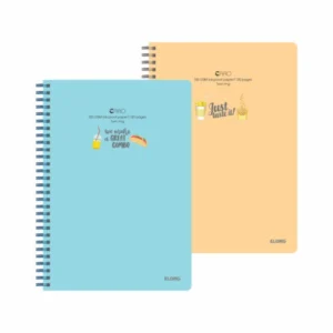 Sổ Caro lò xo kép bìa nhựa 2 mặt B5 120 trang 100/76; MS: 575 – ảnh sản phẩm