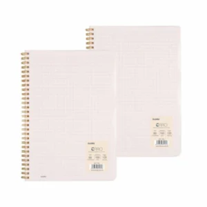 Sổ Caro (6 x 6) mm lò xo kép bìa nhựa 2 mặt B5 120 trang 100/76; MS: 584 – ảnh sản phẩm