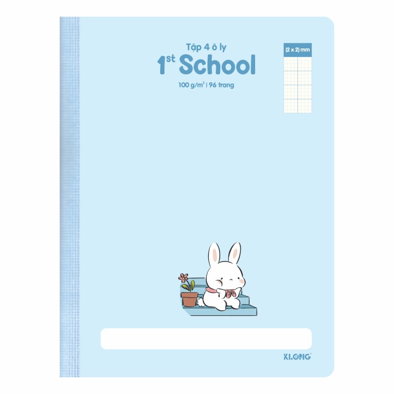 Tập học sinh 4 ô ly 1st School A5 lỡ KLONG MS 081 – ảnh chi tiết 2