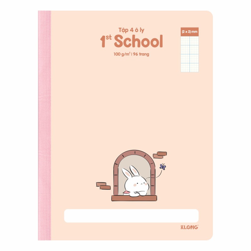 Tập học sinh 4 ô ly 1st School A5 lỡ KLONG MS 081 – ảnh chi tiết 3