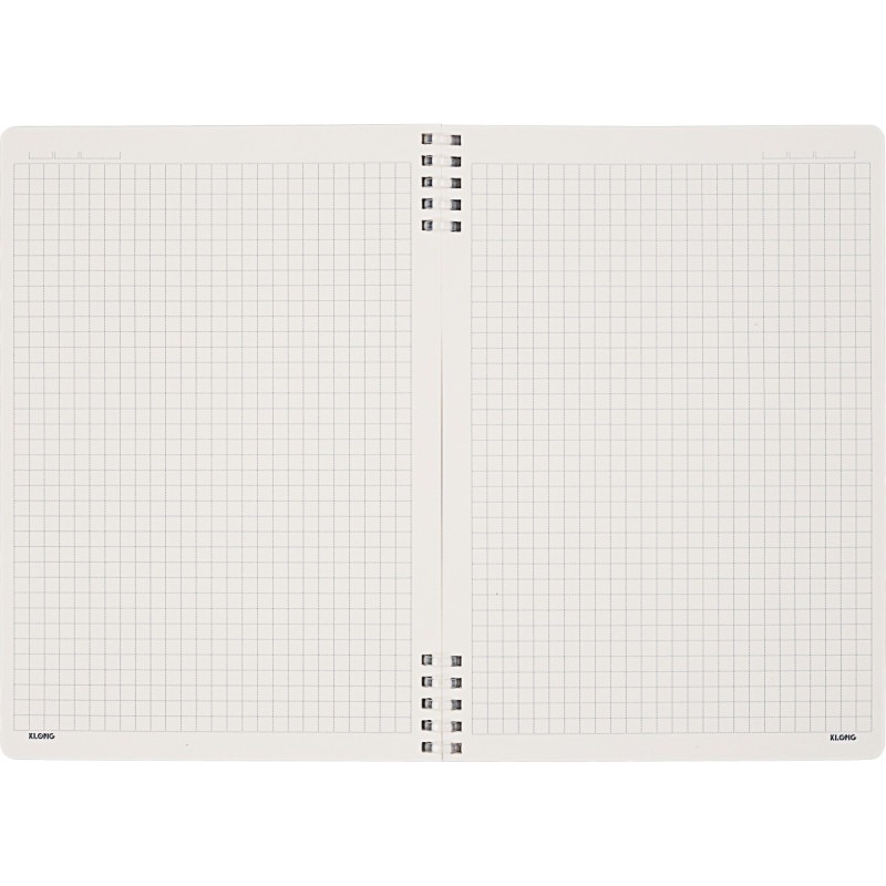Sổ Dash Caro (6 x 6) mm lò xo nhựa mềm 2 đầu B5 KLONG MS 508 – ảnh chi tiết 5