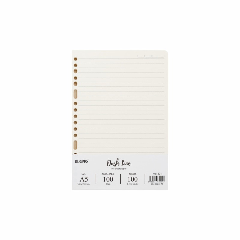 Ruột sổ còng Dash Line Smart Leaf A5 100 tờ 100/76; MS: 521 – ảnh sản phẩm