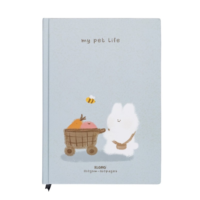 Sổ bìa cứng Dash Caro (6 x 6) mm My Pet Life A5 KLONG MS 657 – ảnh chi tiết 2