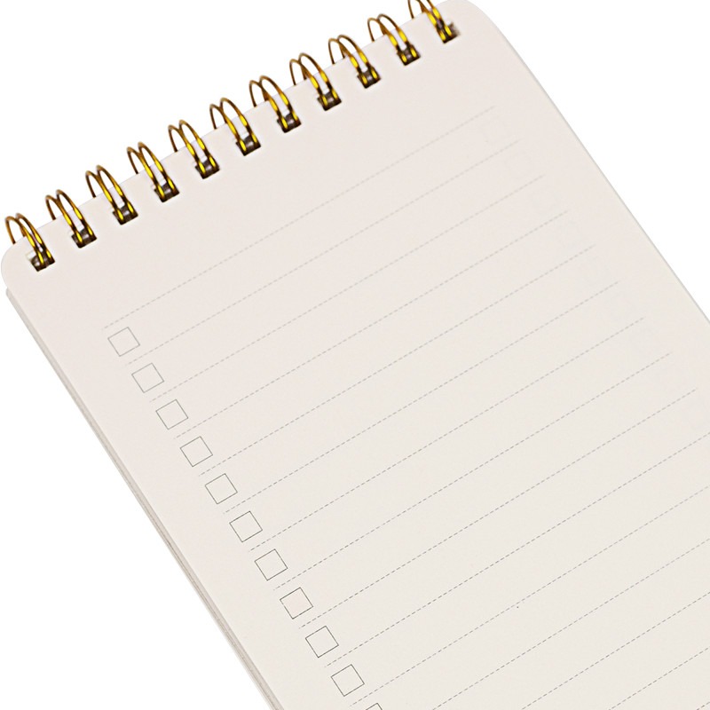Sổ To Do List lò xo kép bìa nhựa 2 mặt B6 KLONG MS 955 – ảnh chi tiết 3