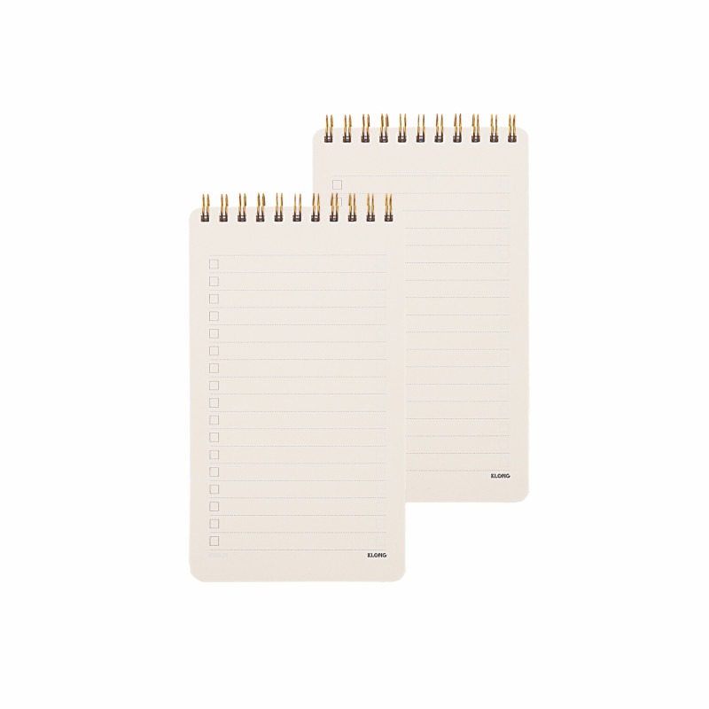 Sổ To Do List lò xo kép bìa nhựa 2 mặt B6 120 trang 100/76; MS: 955 – ảnh sản phẩm
